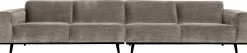 New WOOOD Statement XL Rib 4-Zitsbank Clay