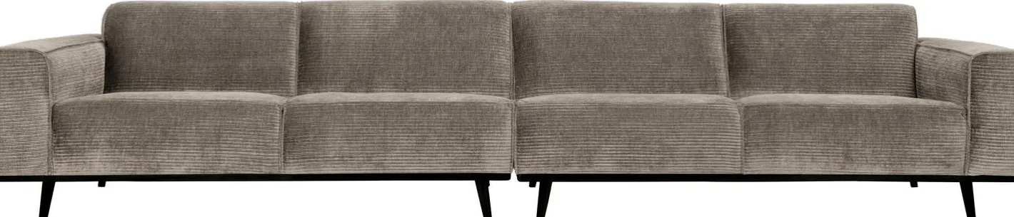 New WOOOD Statement XL Rib 4-Zitsbank Clay