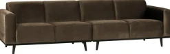 Outlet WOOOD Statement 4-Zitsbank Taupe