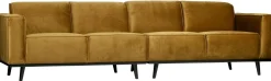 Hot WOOOD Statement 4-zitsbank Honey Yellow