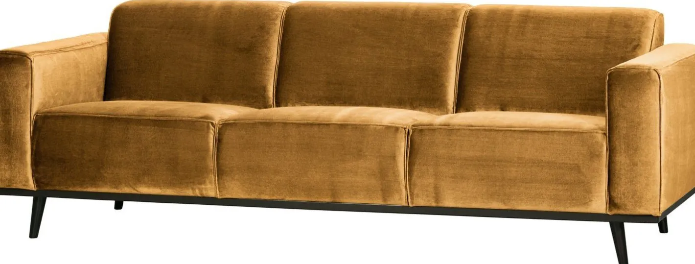 Outlet WOOOD Statement 3-Zitsbank Honey Yellow