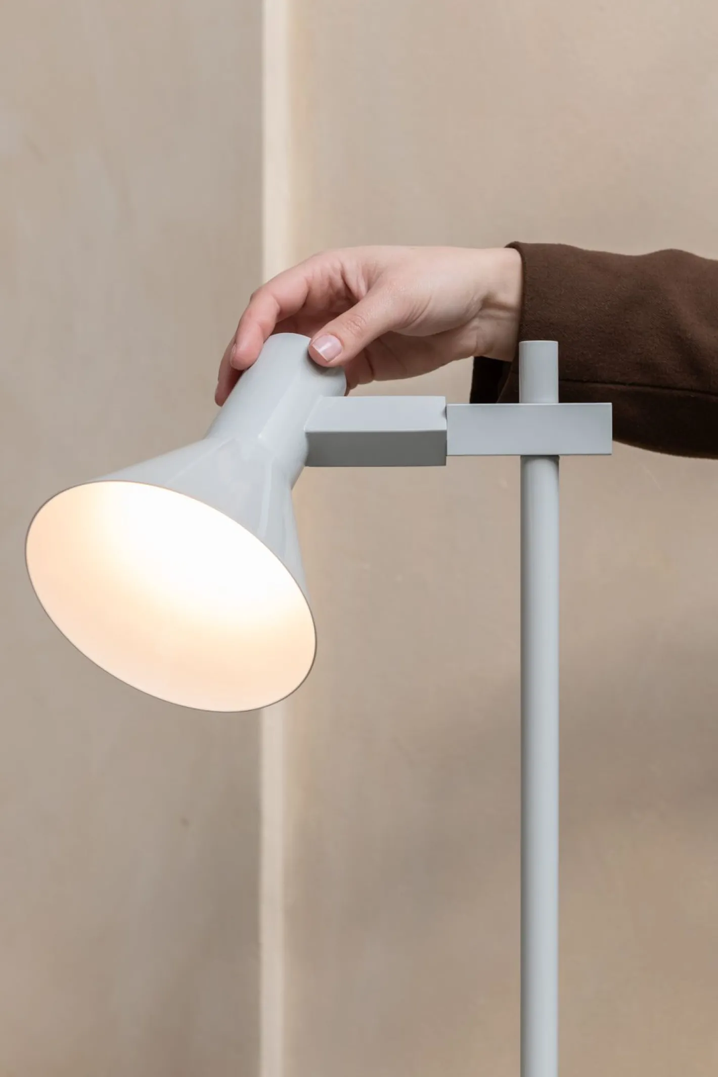 Clearance It's about RoMi Stavanger Vloerlamp Light Grey