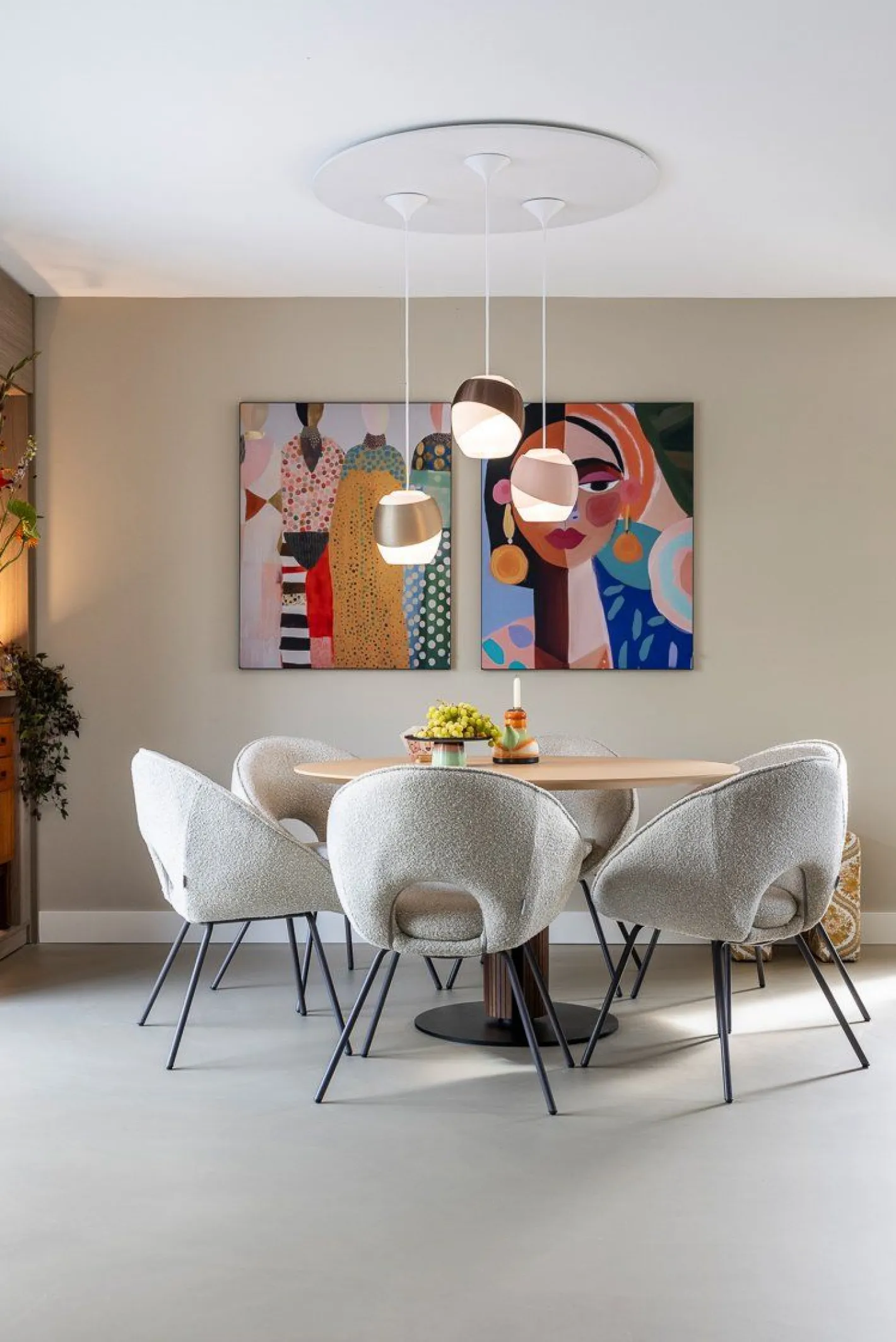 New Bree's New World Steely Eettafel Naturel