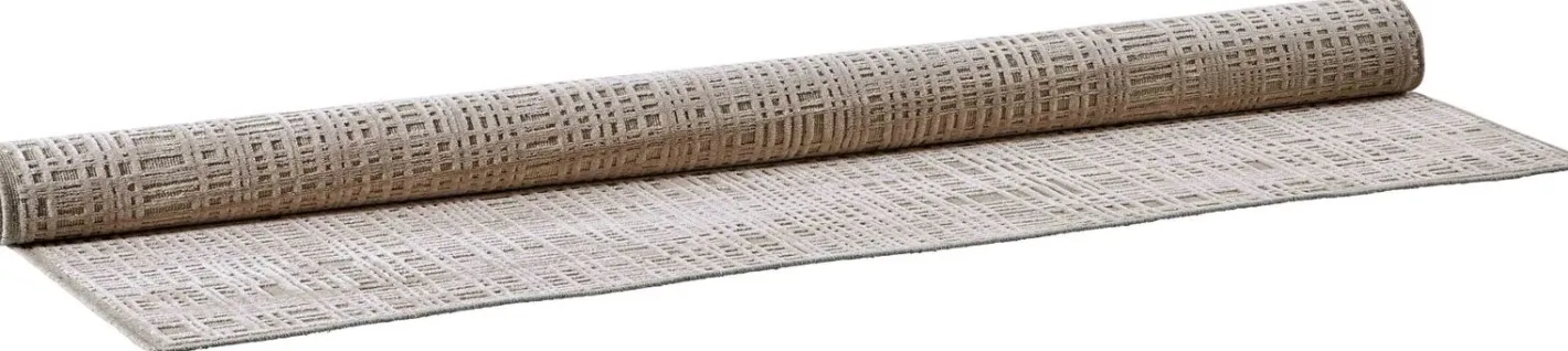 Clearance Montèl Stibe Vloerkleed Taupe, Beige