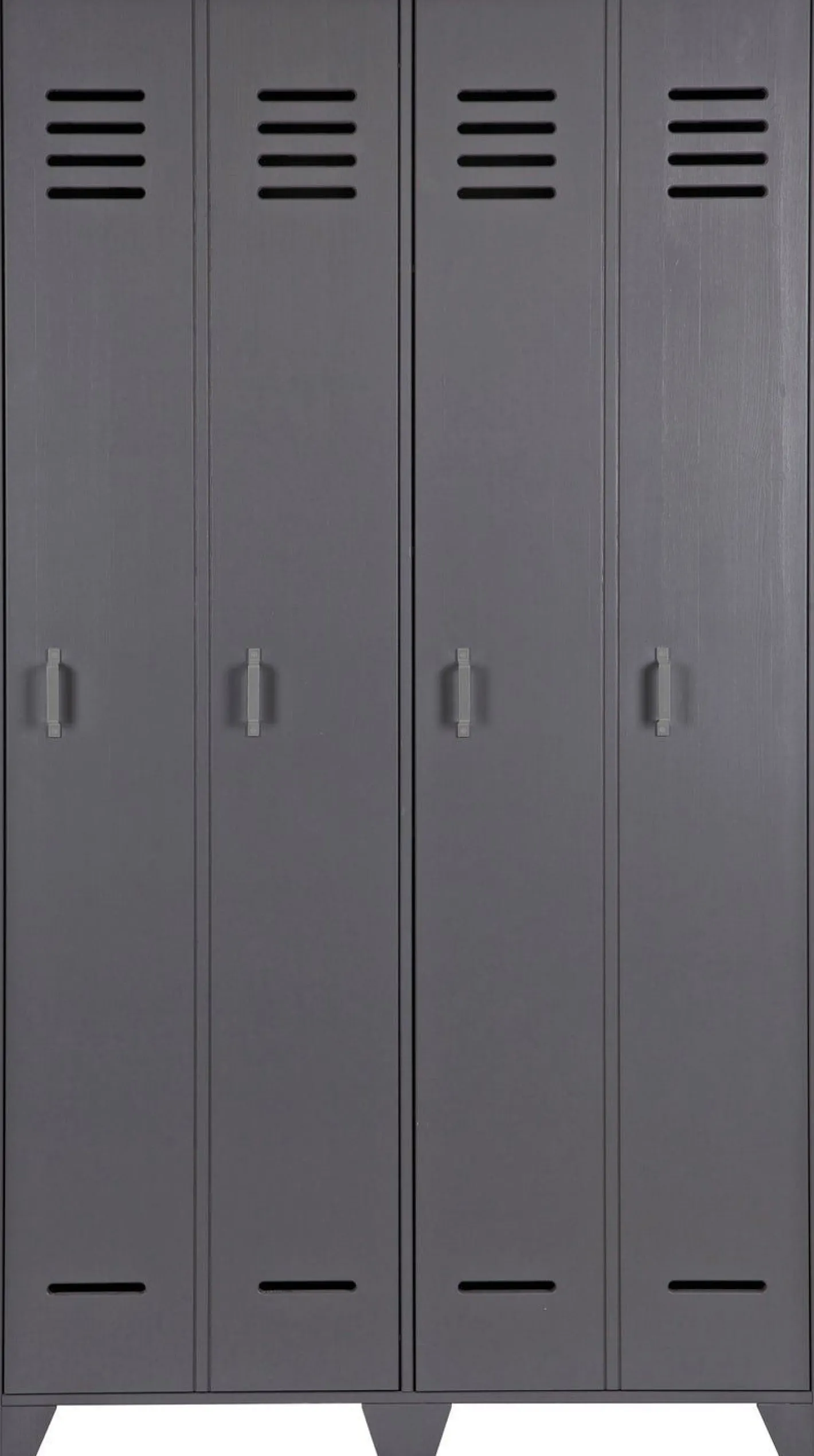 New WOOOD Stijn Lockerkast hoog Steel Grey