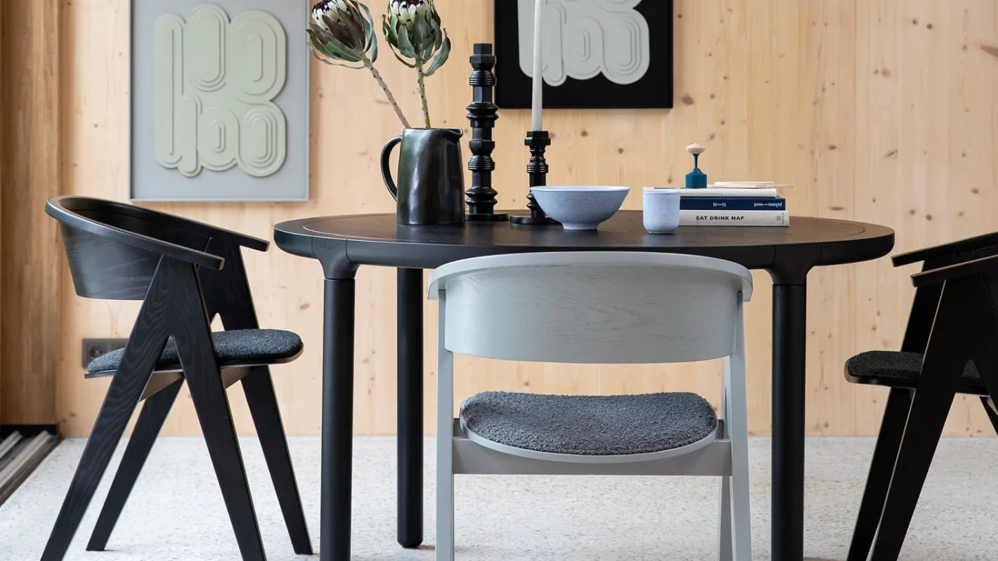 Zuiver Storm Rond Eettafel Zwart