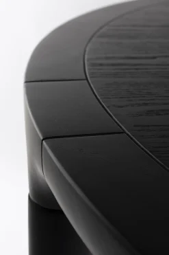 Zuiver Storm Rond Eettafel Zwart
