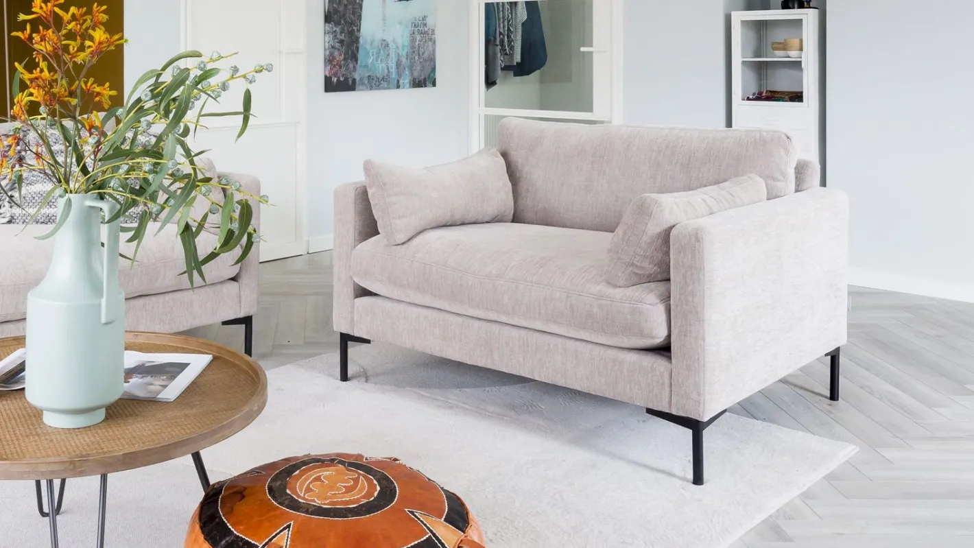 Online Zuiver Summer Loveseat Latte