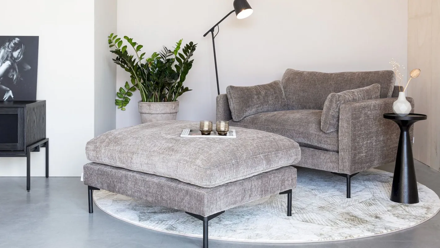 Best Zuiver Summer Loveseat Bruin