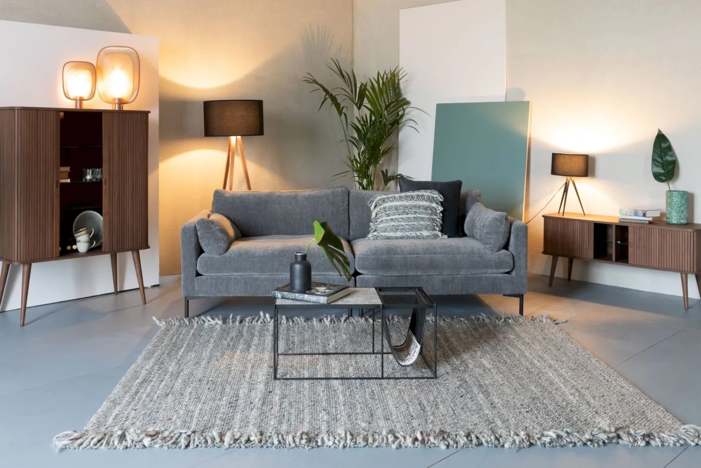 Online Zuiver Summer 3-Zitsbank Antracite