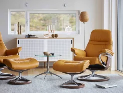 Hot Stressless Sunrise Relaxfauteuil Zwart