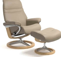 Hot Stressless Sunrise Relaxfauteuil Zwart