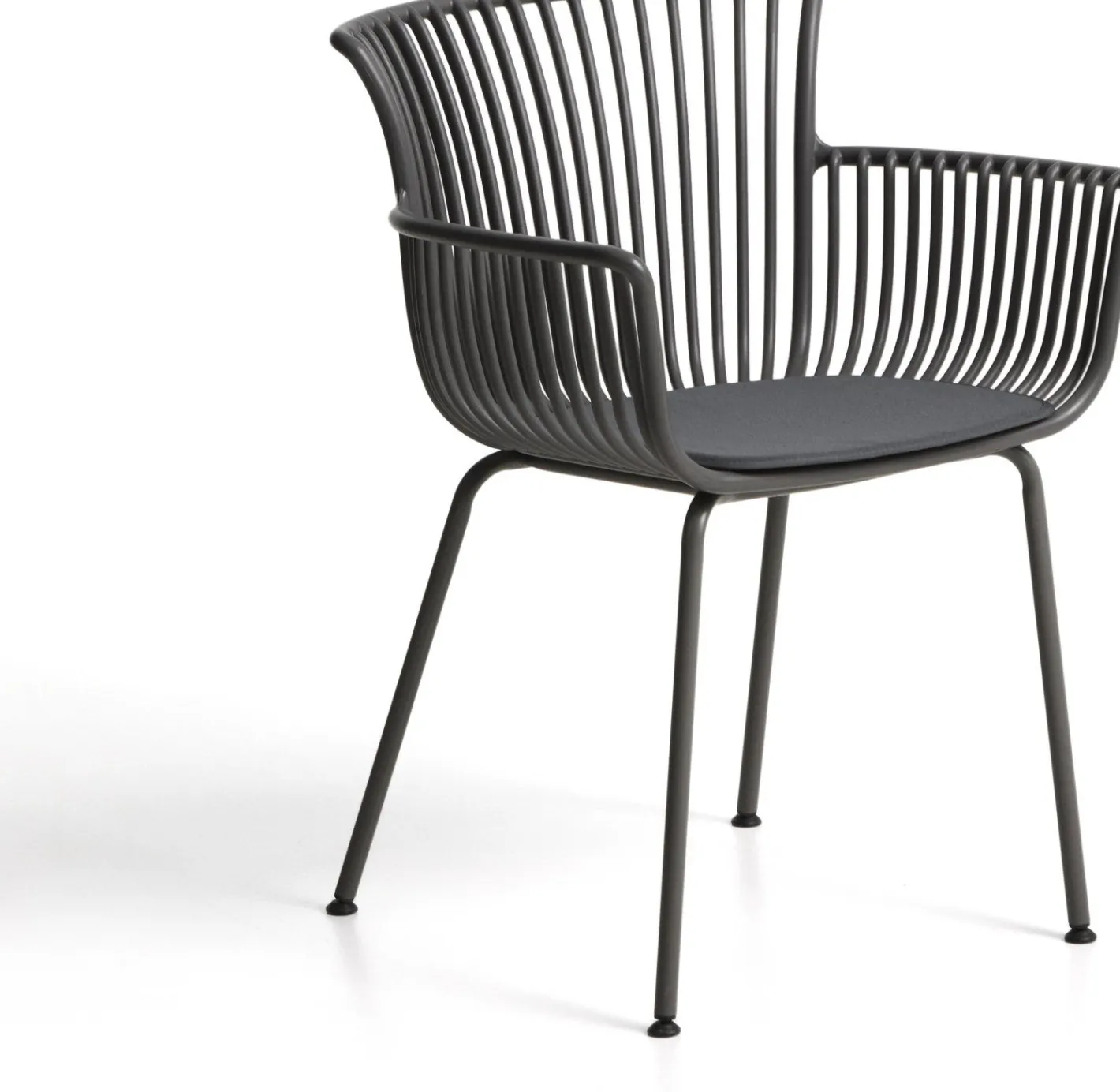 New Kave Home Surpika Tuinstoel Grafiet