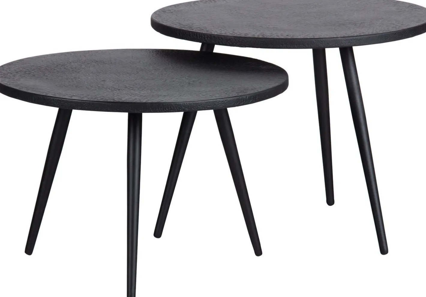 Hot WOOOD Suze Bijzettafelset Zwart