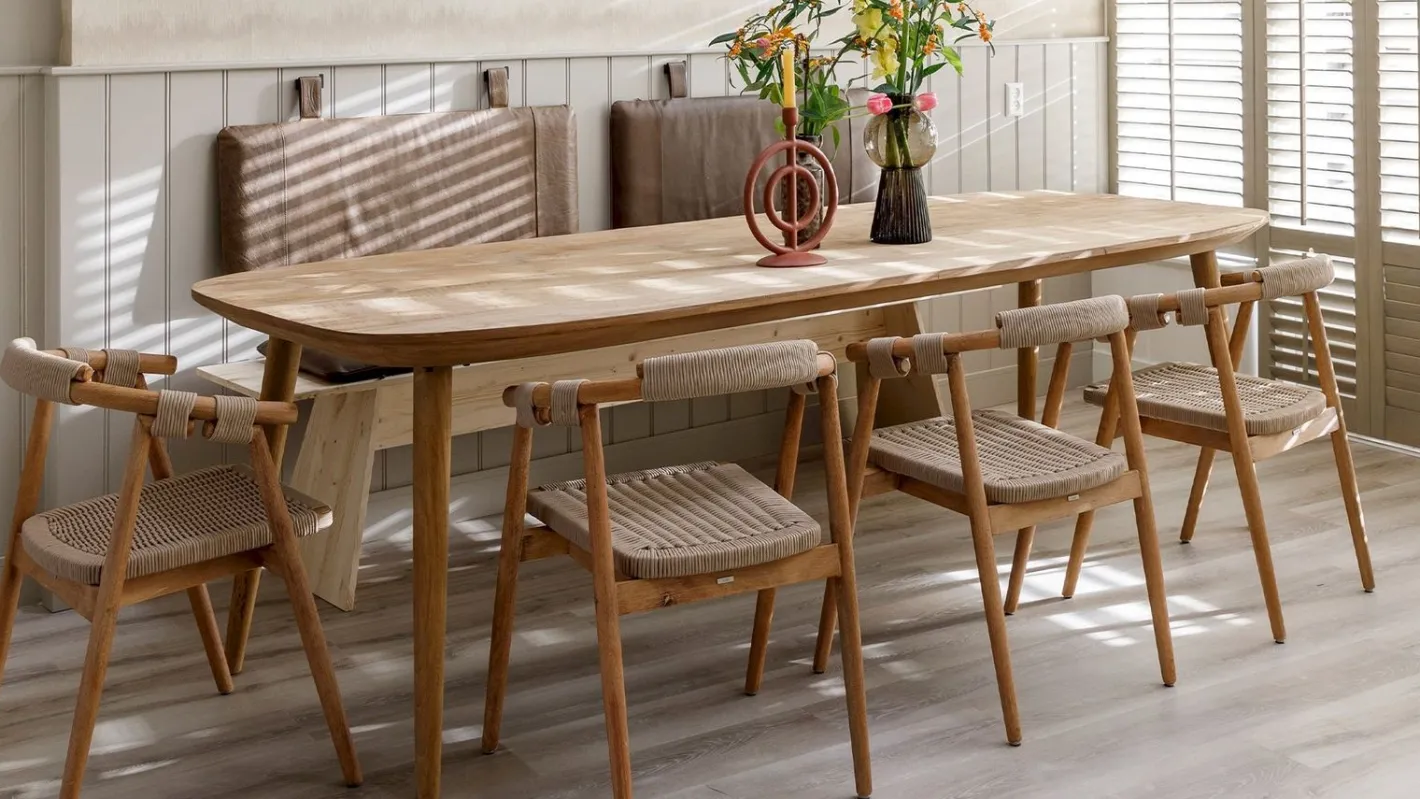 Discount Eleonora Tabassum Eettafel Naturel