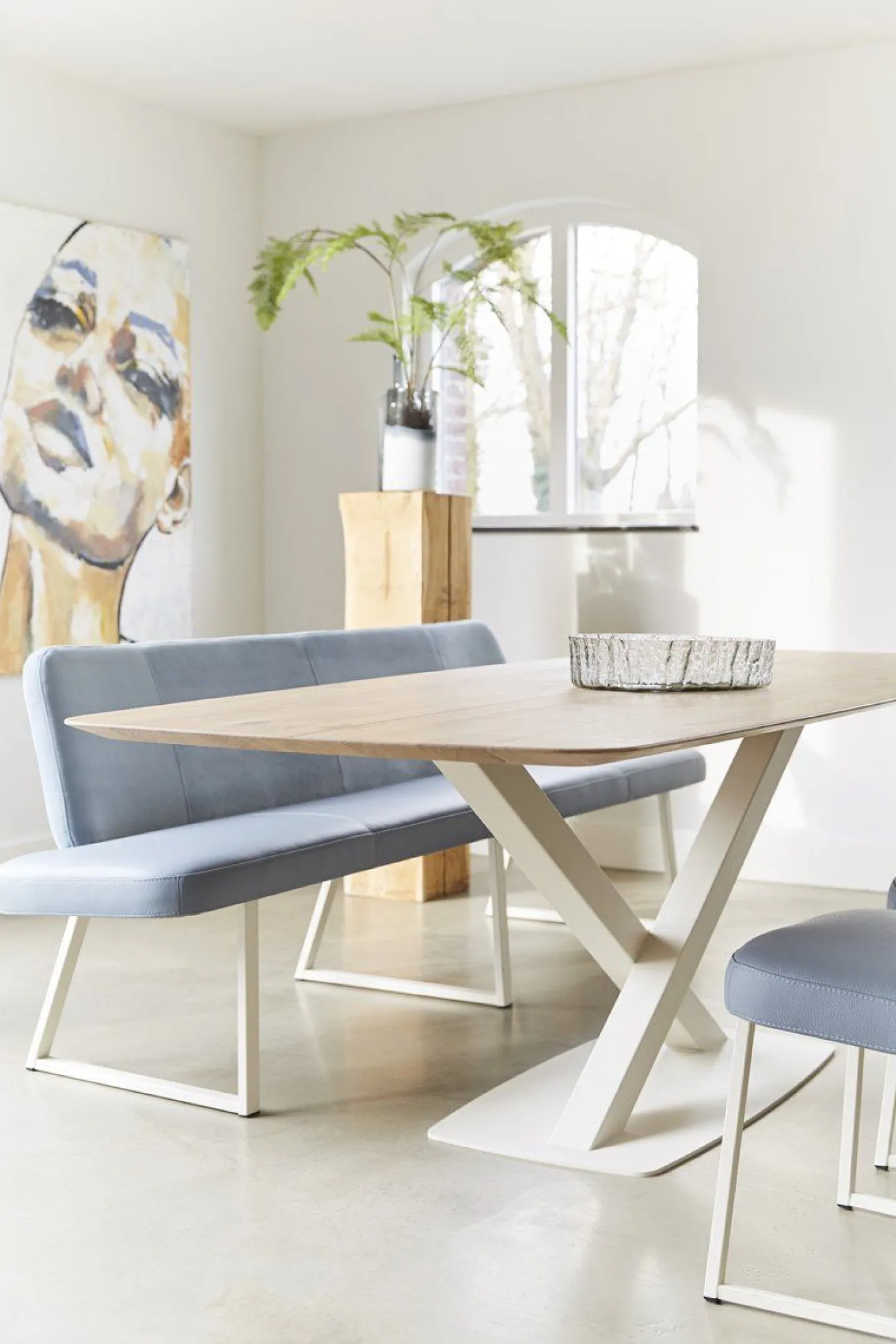 Outlet Bert Plantagie Table Talk Eettafel White Wash
