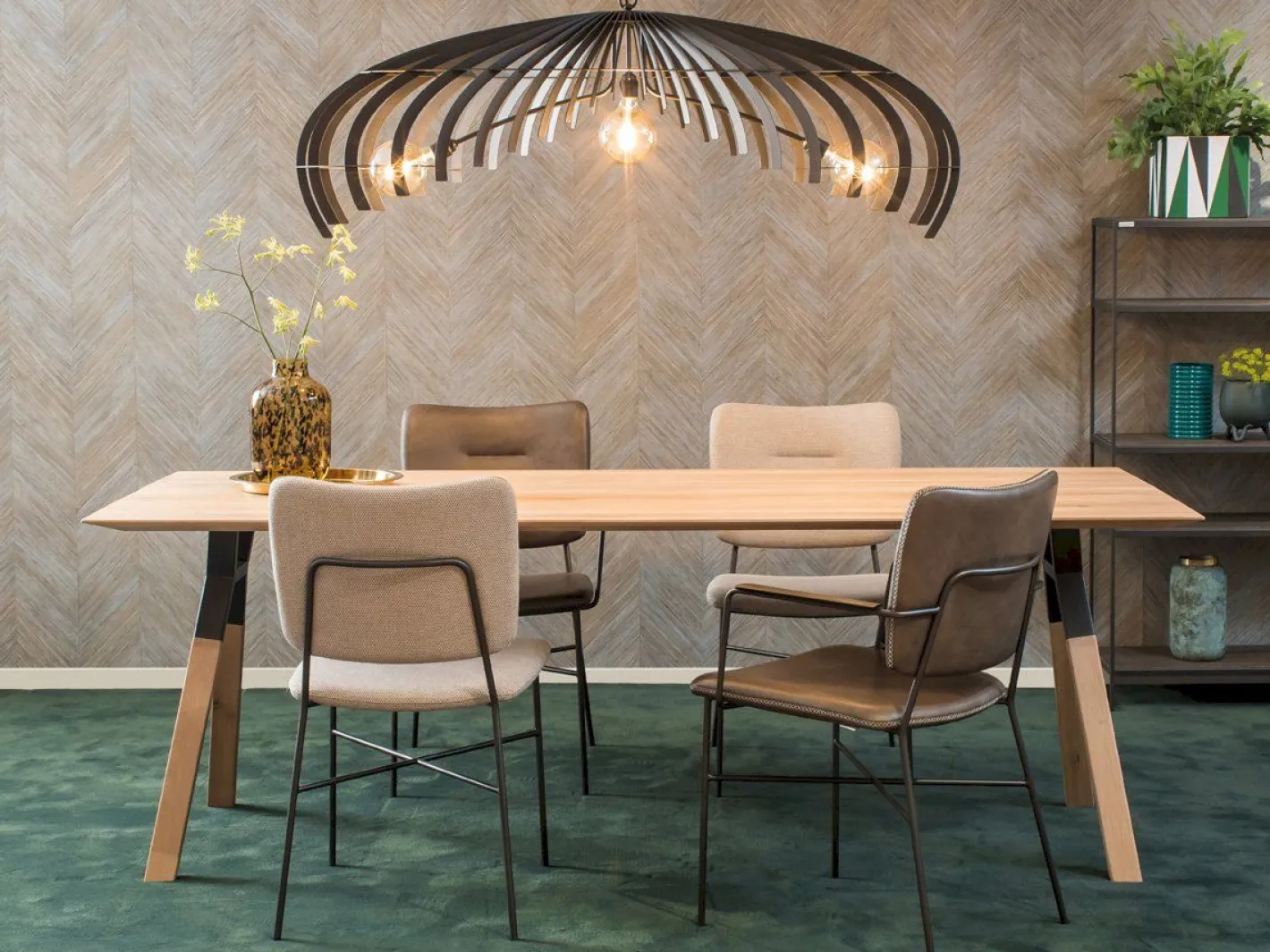 Outlet Bert Plantagie Table Talk Eettafel White Wash