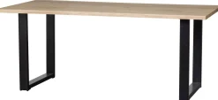 Sale WOOOD Tablo Boomstam U-poot Eettafel Naturel