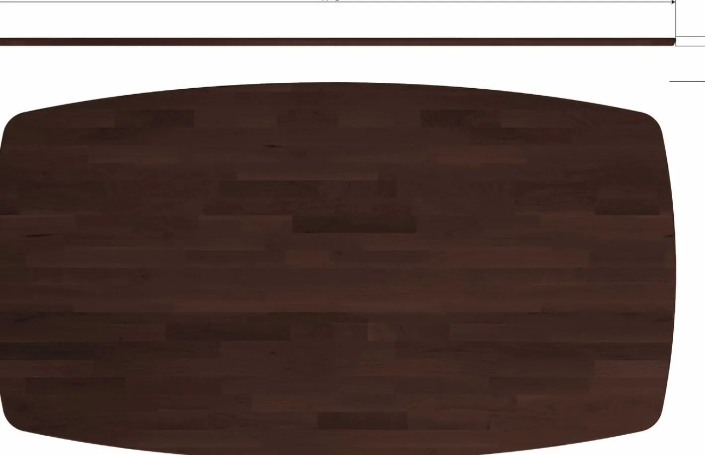 Clearance WOOOD Tablo Eettafel Mystic Brown
