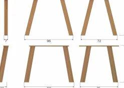 Discount WOOOD Tablo Eettafel Transparant