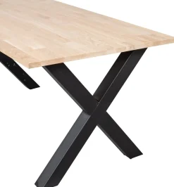WOOOD Tablo X-poot Eettafel Naturel