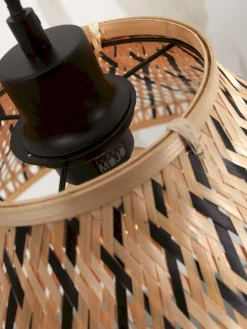 Best Good&Mojo Tahiti Vloerlamp Natural, Black