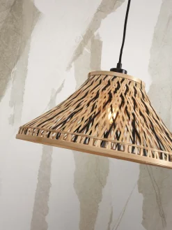 Best Good&Mojo Tahiti Vloerlamp Natural, Black