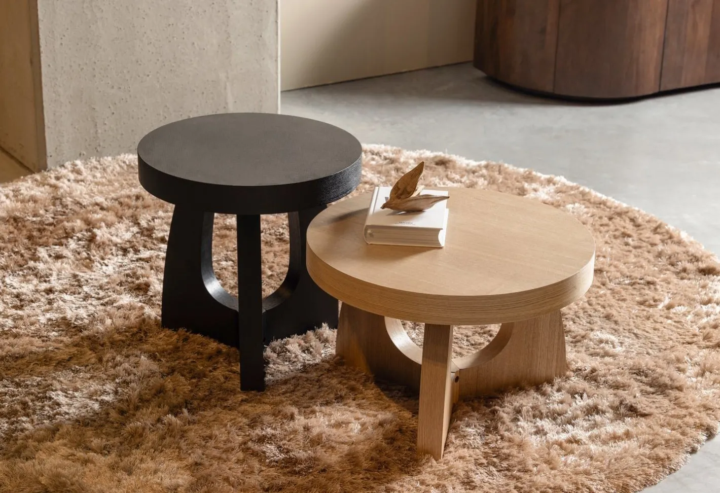 WOOOD Tala Bijzettafel Black