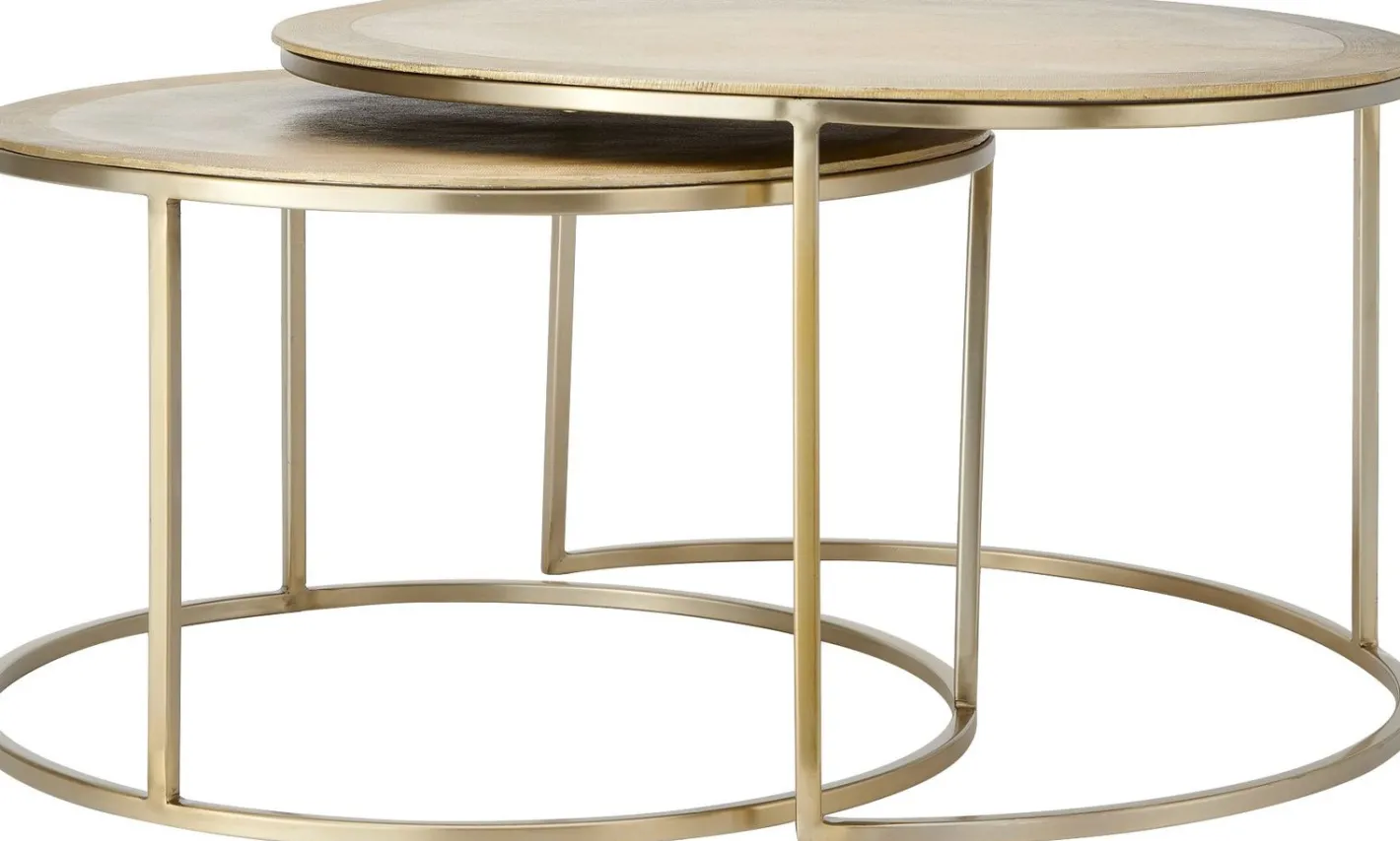 Online Trendhopper Talca Salontafelset Licht Goud