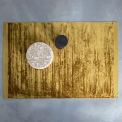WOOOD Tammo Vloerkleed Honey Yellow