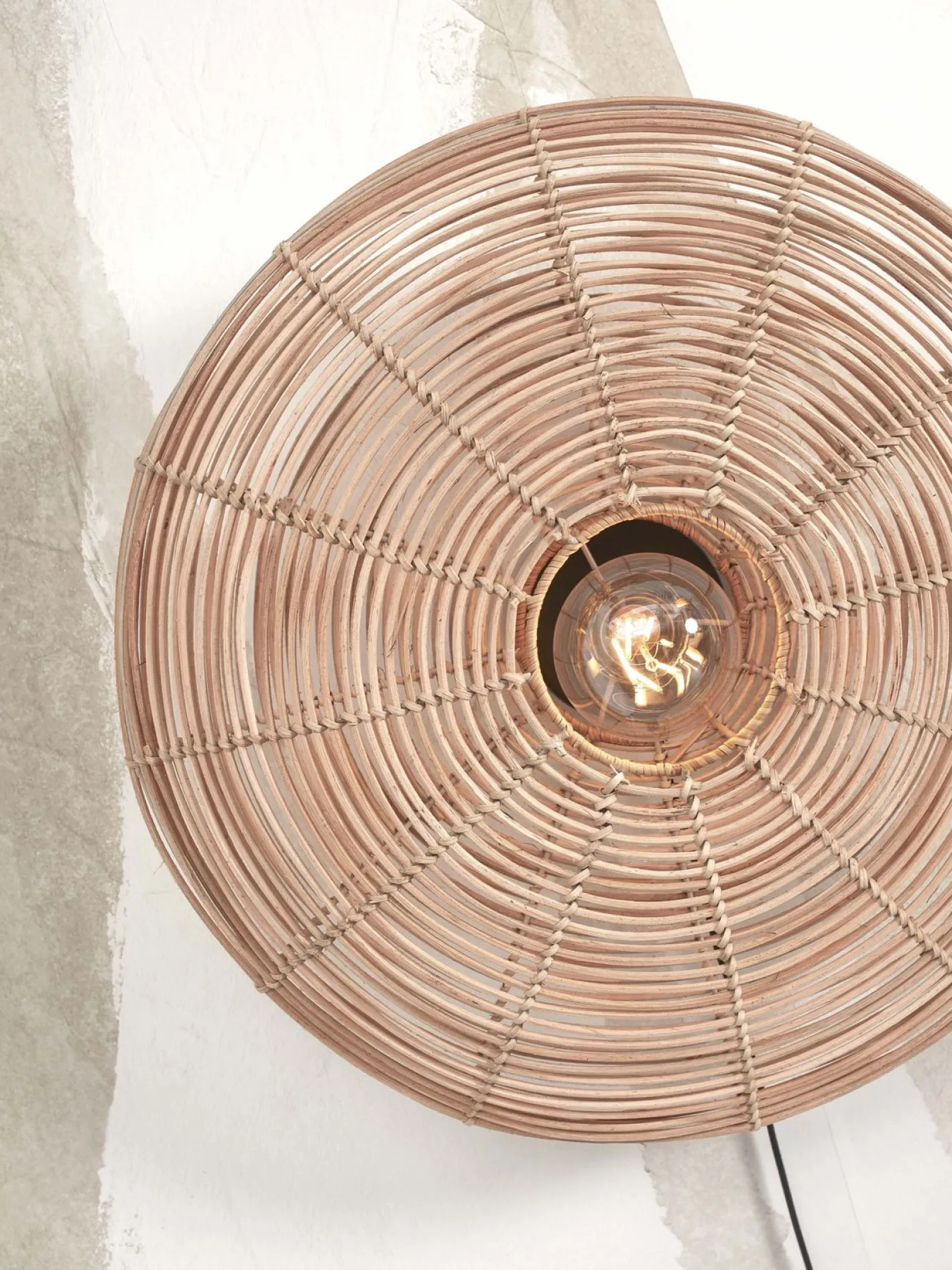 Sale Good&Mojo Tanami Rond S Wandlamp Natural