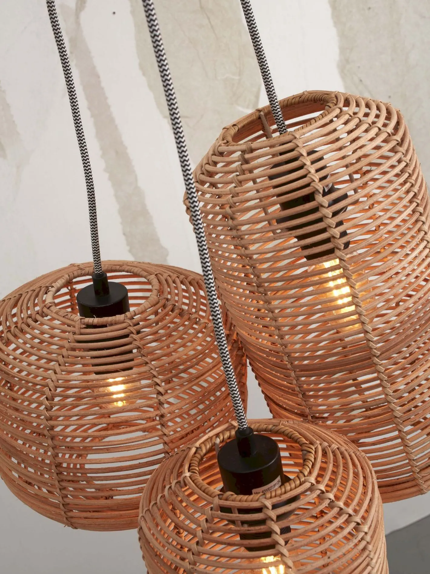Best Good&Mojo Tanami S 3 Hanglamp Natural
