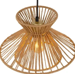 Outlet Lucide Tasman Hanglamp Naturel