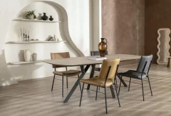 Clearance XOOON Tatum Pala Eetkamerstoel Lichtgrijs