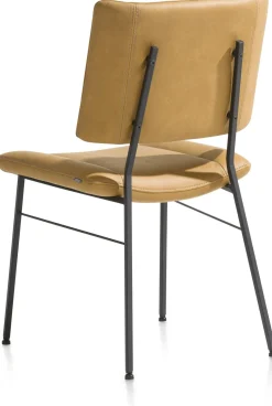 Discount XOOON Tatum Pala Eetkamerstoel Oker Geel