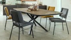 Outlet XOOON Tatum Ponti Eetkamerstoel Skyblue