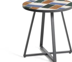 Outlet Kave Home Tella Bijzettafel Grafiet, Multi