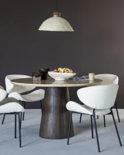 Discount Eleonora Tess Eetkamerstoel Beige