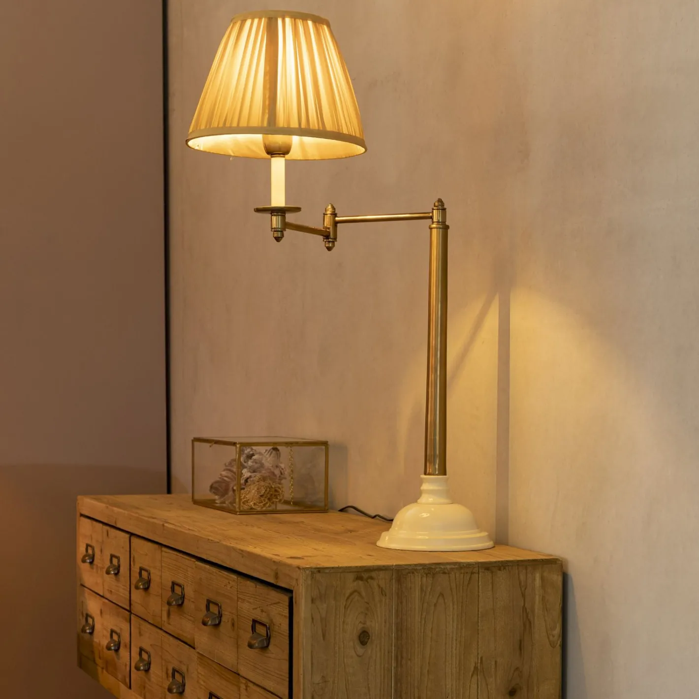 Hot Dutchbone The Allis Tafellamp Brass