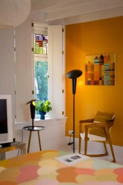 Online Eijerkamp Collectie The Britt Vloerlamp Zwart
