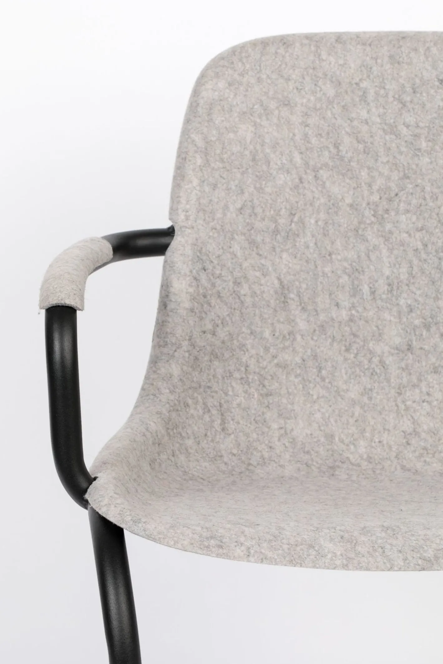 Zuiver Thirsty (set van 2) Armstoel Ash Grey