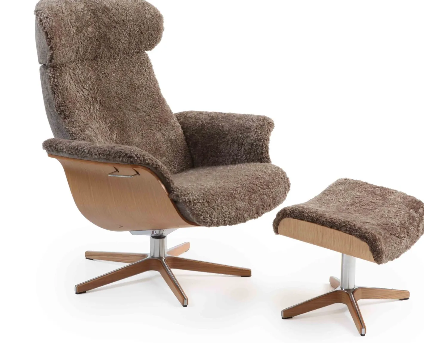 Discount Eijerkamp Collectie Time Out Sheepskin Relaxfauteuil Off-White