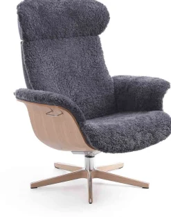 Discount Eijerkamp Collectie Time Out Sheepskin Relaxfauteuil Off-White
