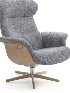 Discount Eijerkamp Collectie Time Out Sheepskin Relaxfauteuil Off-White