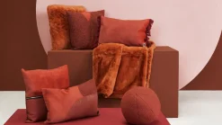 Sale COCO maison Timeless set van 5 Sierkussen Koper