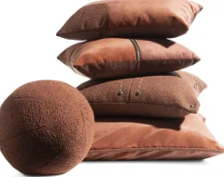 Sale COCO maison Timeless set van 5 Sierkussen Koper