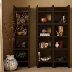 Best WOOOD Timo Vakkenkast Dark Brown