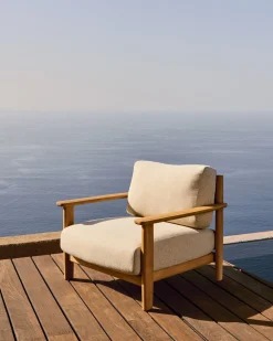 Best Kave Home Tirant Outdoor Fauteuil Naturel, Beige