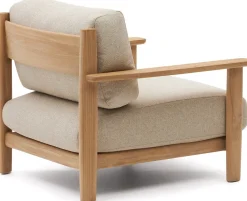 Best Kave Home Tirant Outdoor Fauteuil Naturel, Beige