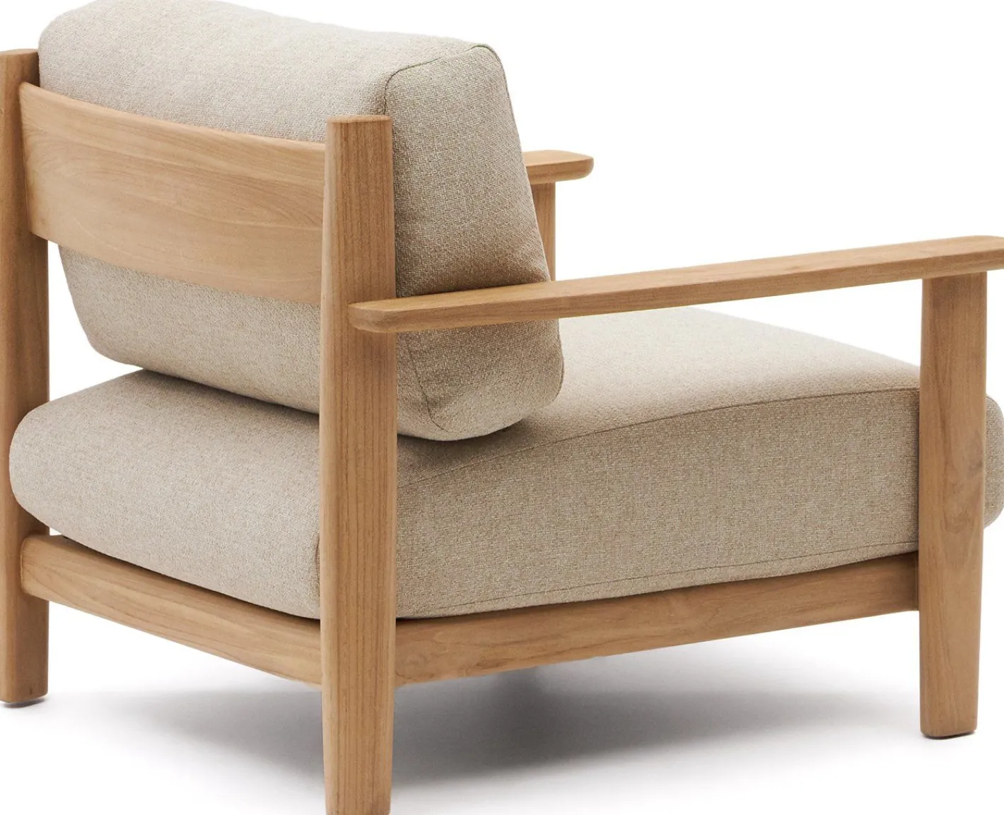 Best Kave Home Tirant Outdoor Fauteuil Naturel, Beige